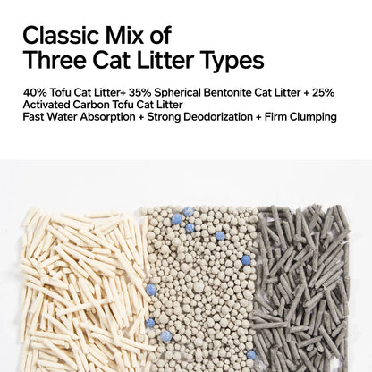 3-in-1 Organic Blend Cat Litter