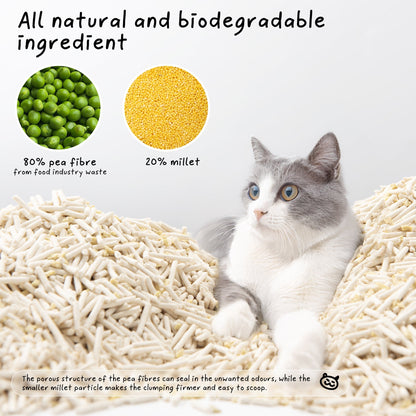 Plant-based Tofu Cat Litter