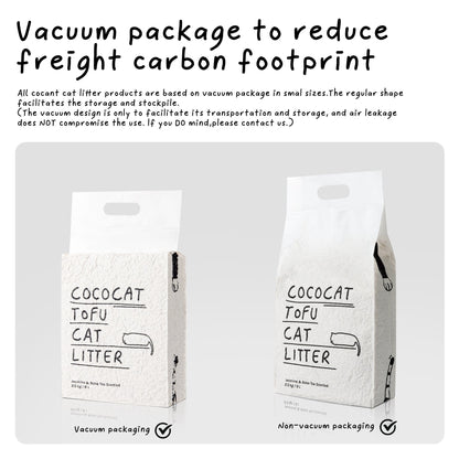 Plant-based Tofu Cat Litter