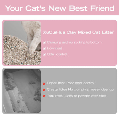 Xu Cuihua Cassava & Bentonite Cat Litter (Unscented)